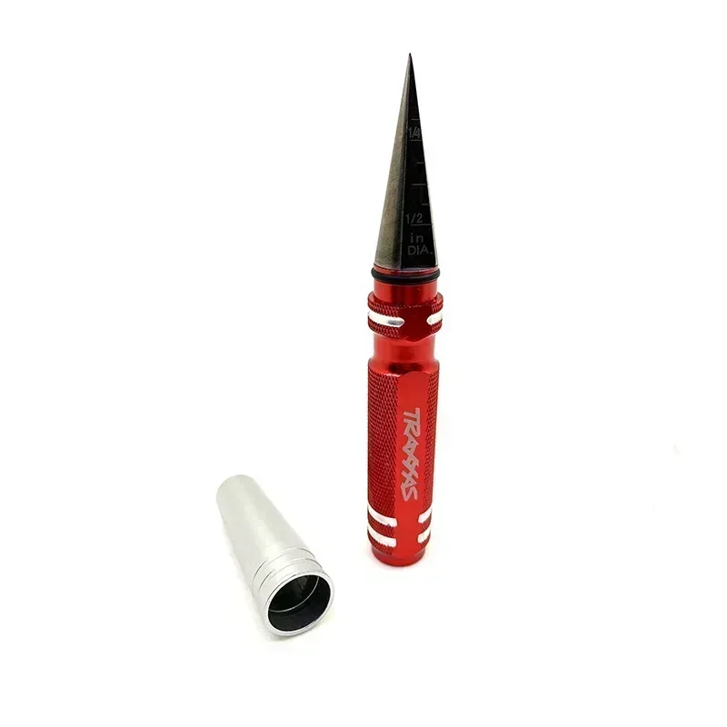 Aluminium Griff Körper Reibahle Mit Alu Griff Locher TRA3433X 3433X 0-12mm Für RC Fernbedienung Autos E-Revo TRX-4