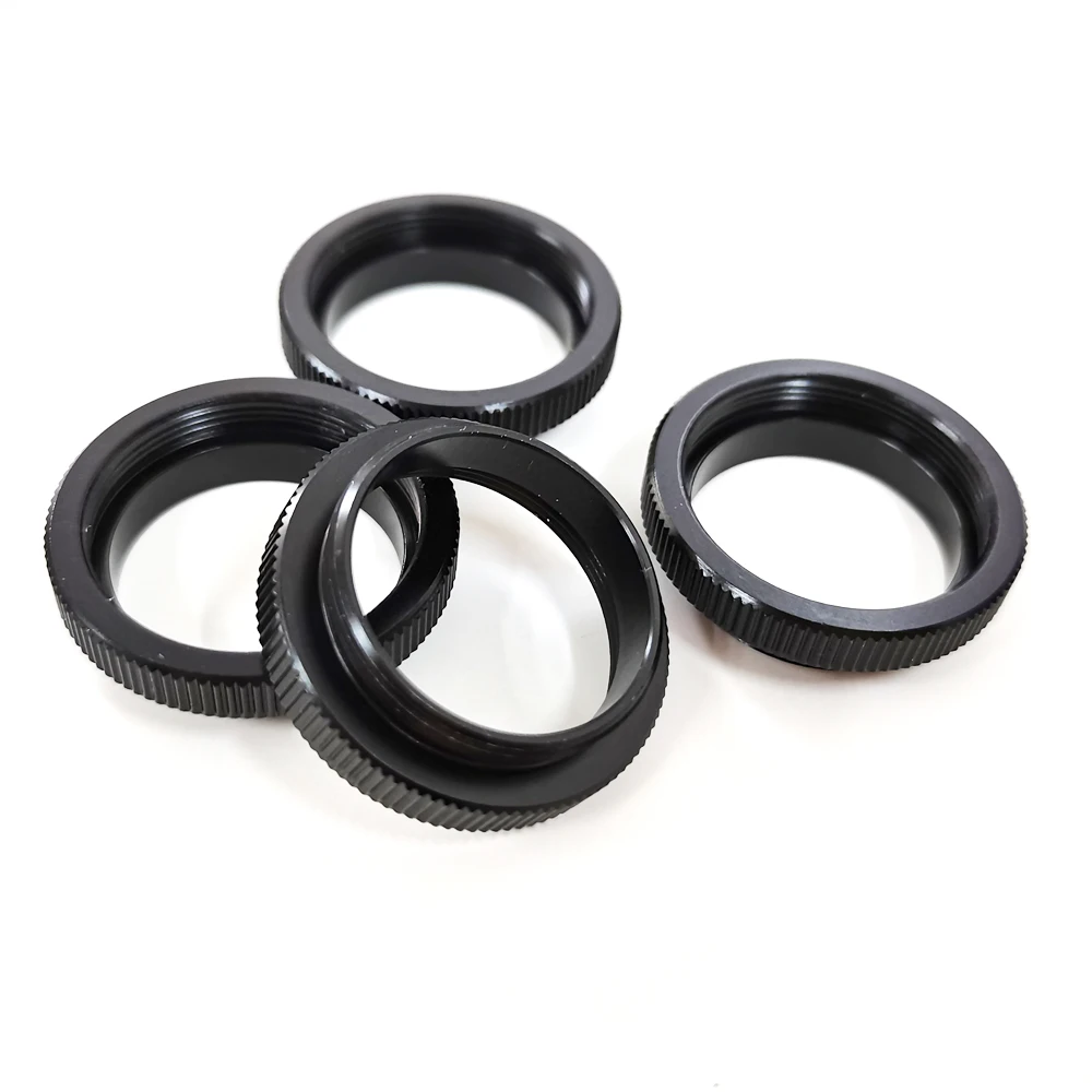 REDEAGLE-C-CS Mount Microscope Camera Lens Adapter Ring, Extension Tube, Suit para CCTV Security Camera, 5mm, 4Pcs