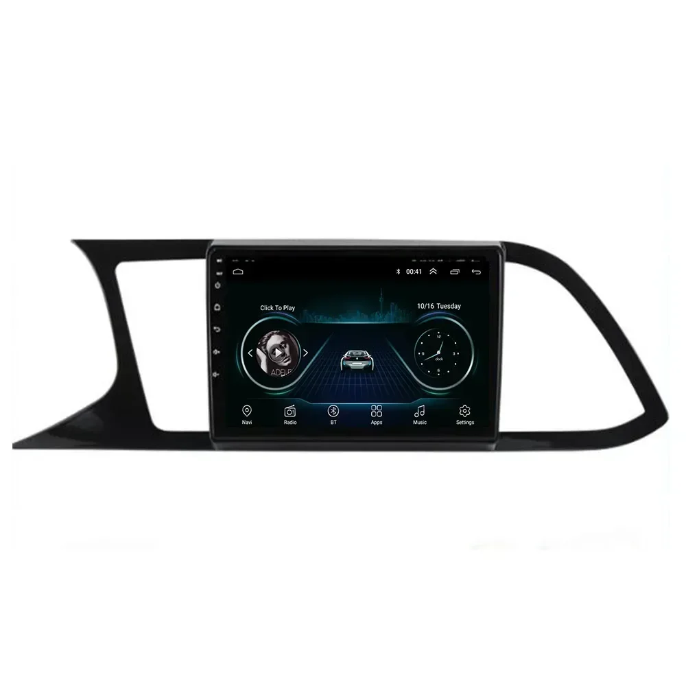 2 Din Android 13 Car Stereo Radio DVD GPS Multimedia Video Player 5G WiFi Camera DSP Carplay For Seat Leon 3 2012+