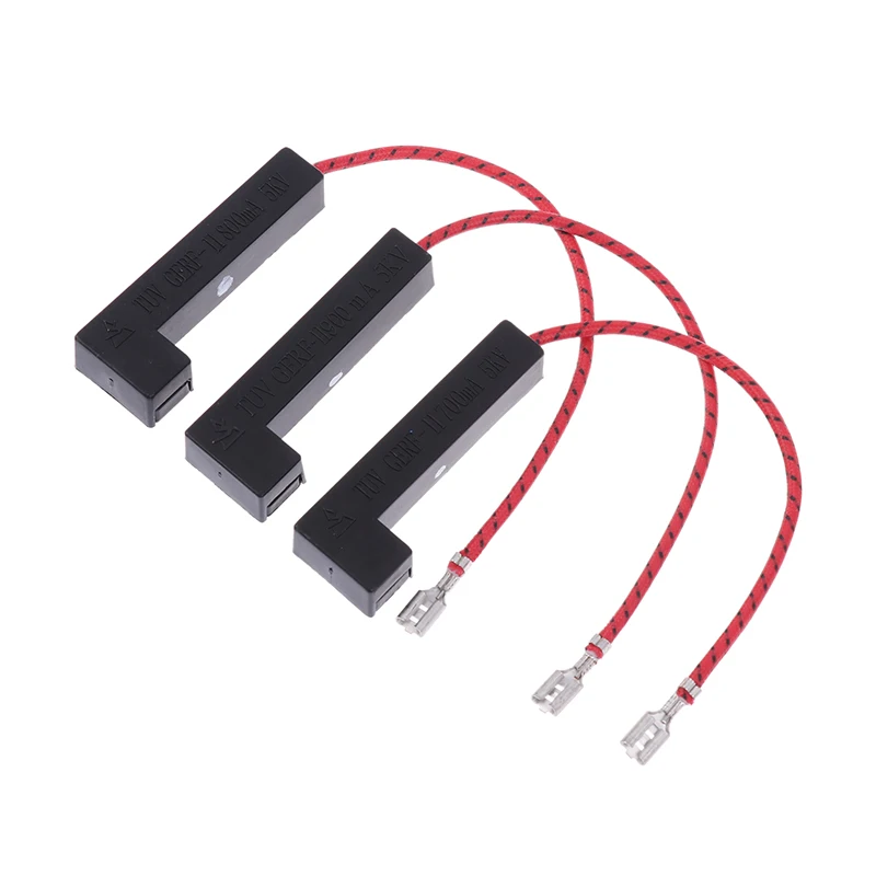 1pc Microwave Oven 5KV 0.8A 700mA/800mA/900mA 220V High Pressure Fuse Replace Integrated High Voltage Fuse Microwave Accessories