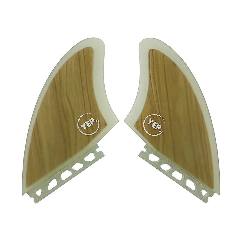 Surfboard Fins For UPSURF FUTURE Fin Plugs Fibreglass Performance Core Surfboard Keel Fins 2 piece per set Bamboo K2 Quilhas