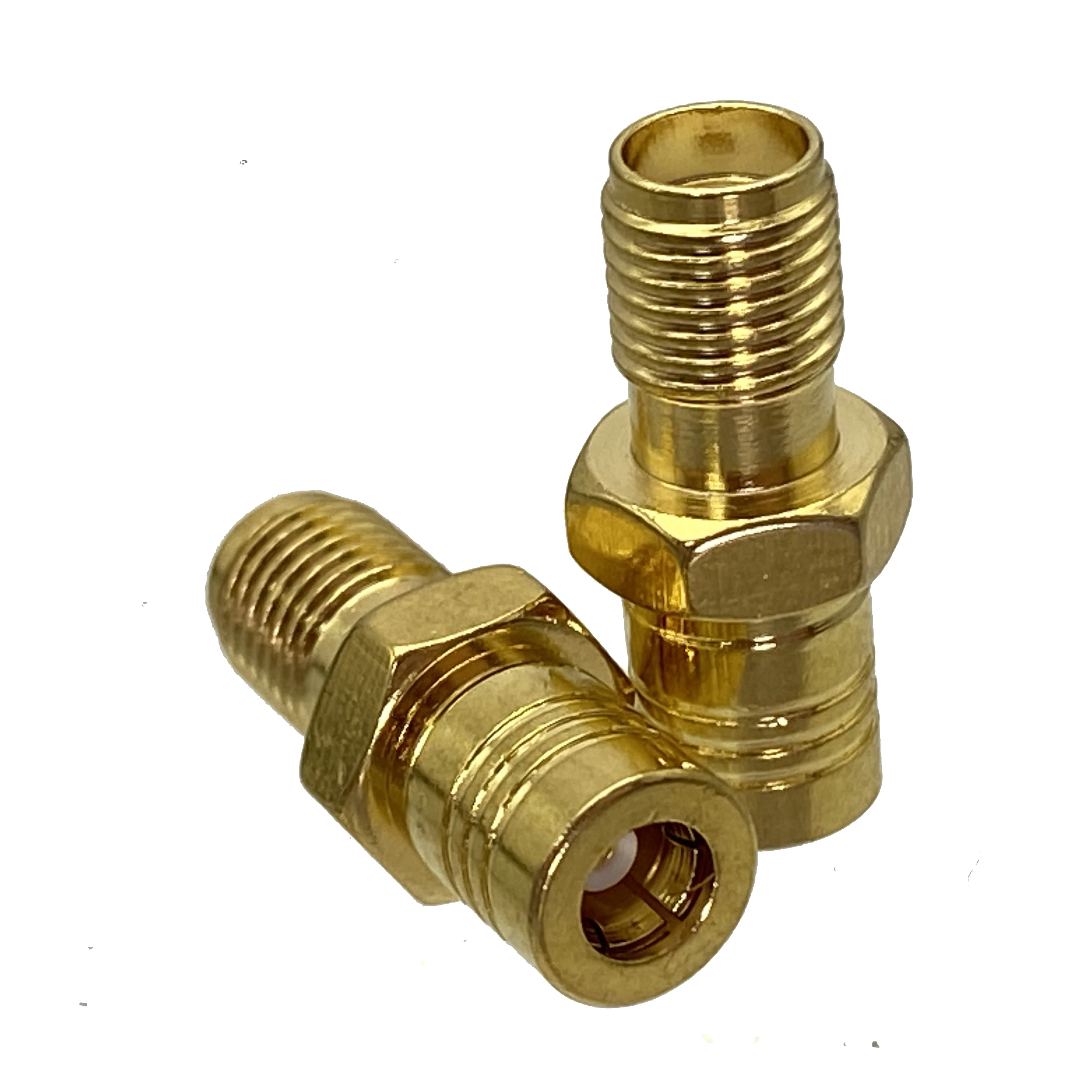 1pcs Adapter SMA to SMB Male Plug & Female Jack Wire Terminal RF Coaxial Connector Brass