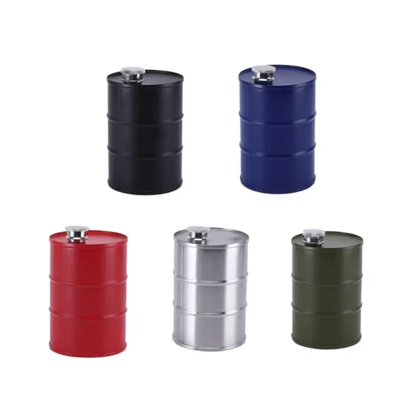 

Barrel Wine Flasks Pot Small Leak-proof Container for Men Women