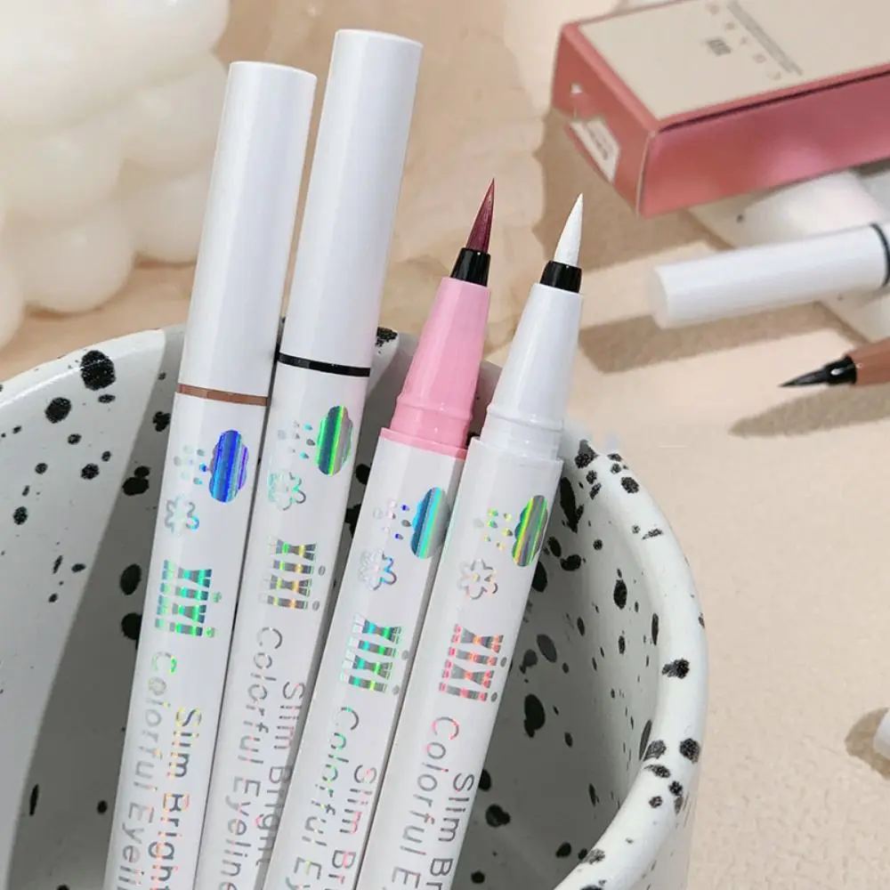 Face Drawing Korean Cosmetics Natural Neon Tint Eye Liner Pencil Liquid Eyeliner Pen Colored Eyeliner Pen Eye Makeup Tool