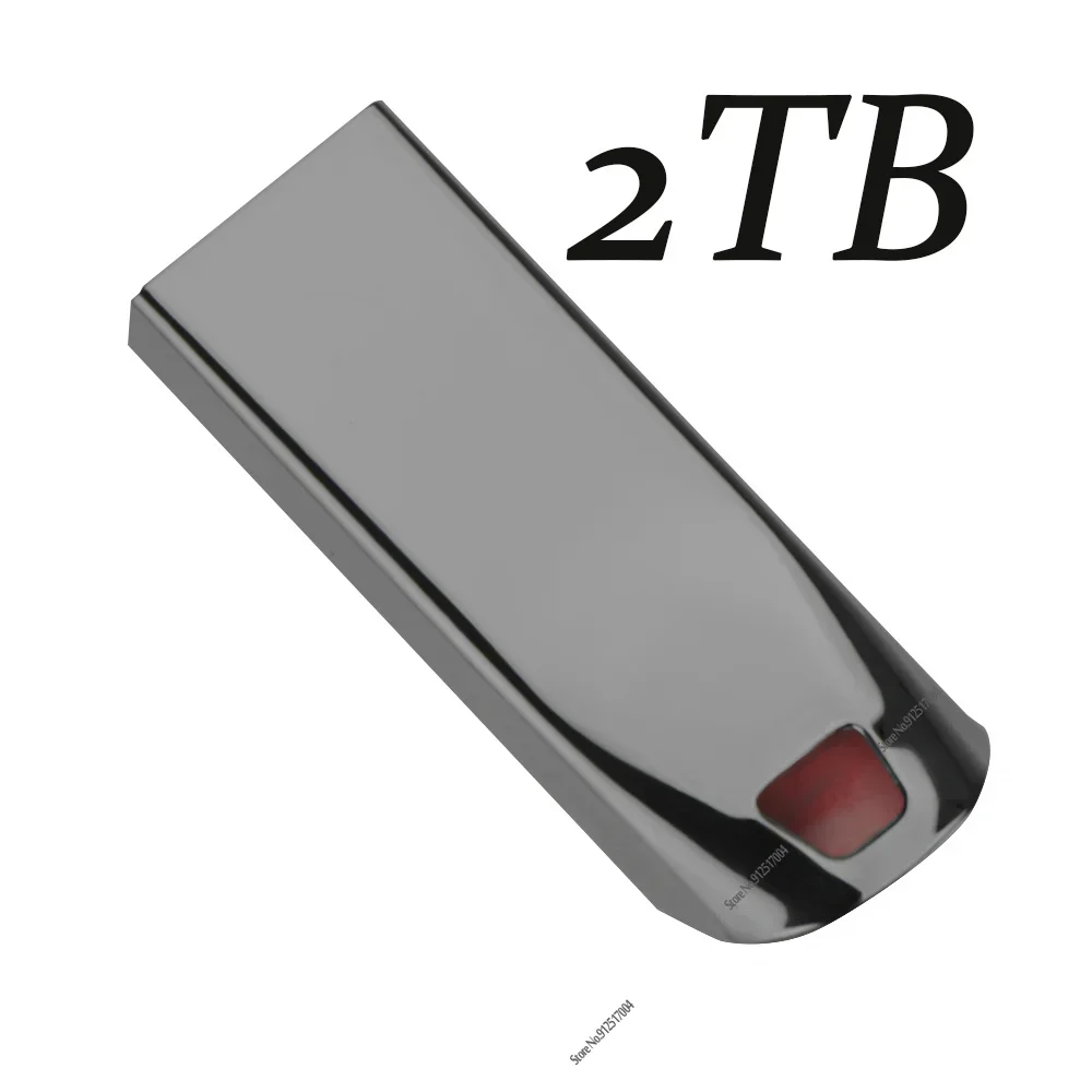 Metal Usb 3.0 Pen Drive 2TB Usb Flash Drives 1TB High Speed Pendrive 512GB Portable SSD Memoria Usb Flash Disk TYPE-C Adapter