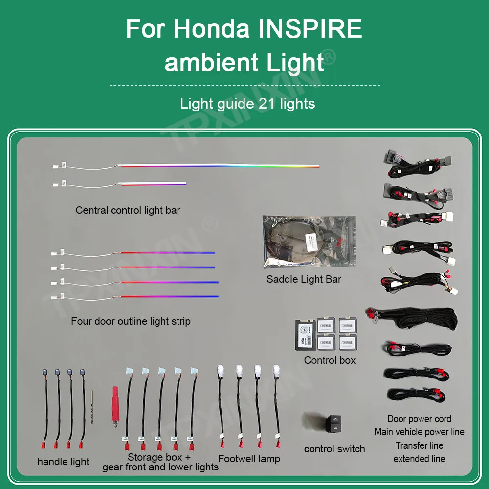 Car Premium Accessories Atmosphere Light For Honda Inspire High Quality Hot Selling Auto Parts Unit Lamp