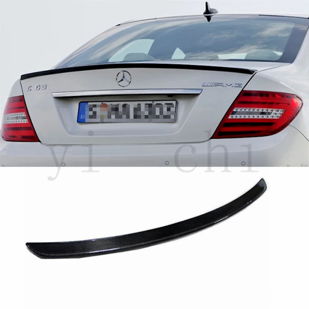 Rear Wing Spoiler For Mercedes For Benz W204 2007-2013 Car Rear Wing Spoiler C-class C180 C200L C63 Exterior Parts