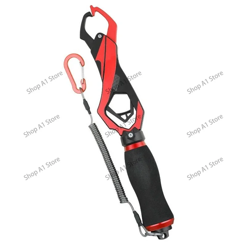 26KG Load-bearing Fish Controller With Weight Scale One Hand Operation Fishing Gripper Multifunctional Anti Slip Tool