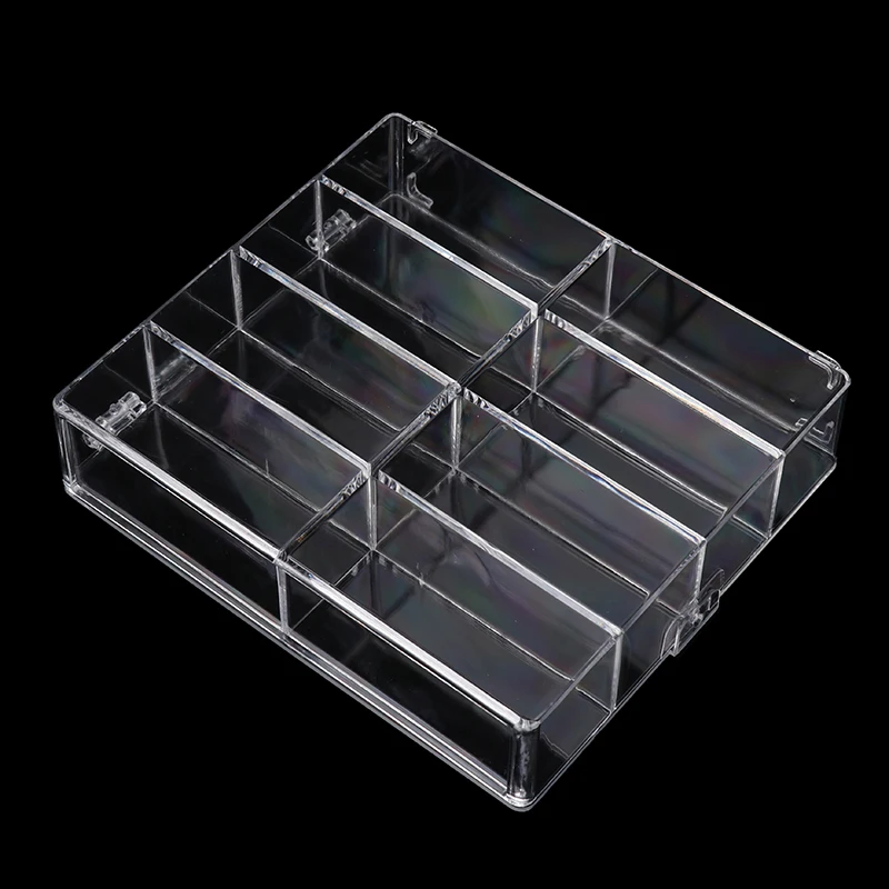 Acrylic Display Case Compatible With 8 Slots Display Case For Die Cast Toy Cars Standing On Office Home