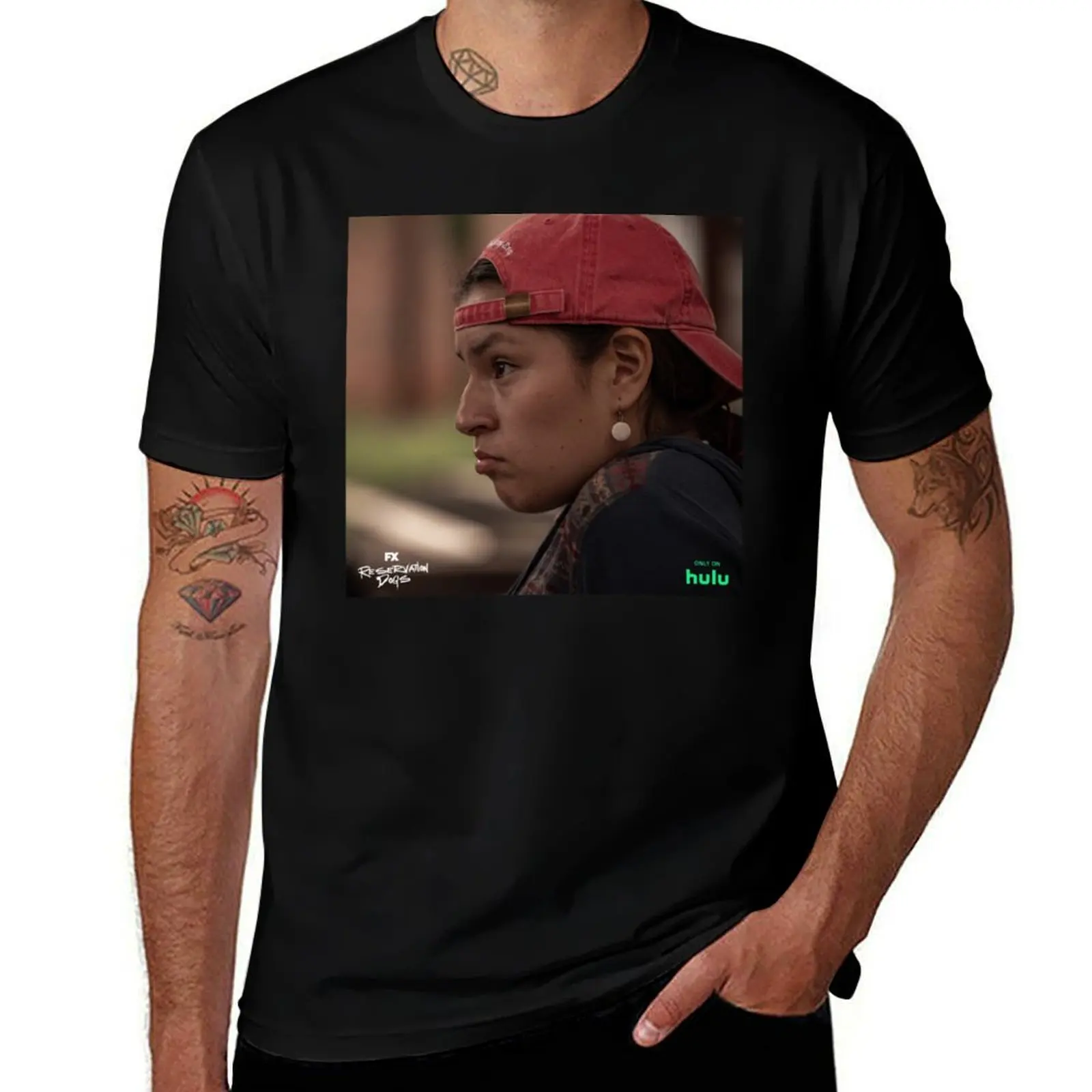

Reservation Dogs Willie Jack T-Shirt men t shirt cotton 100% t shirt custom print T-Shirt