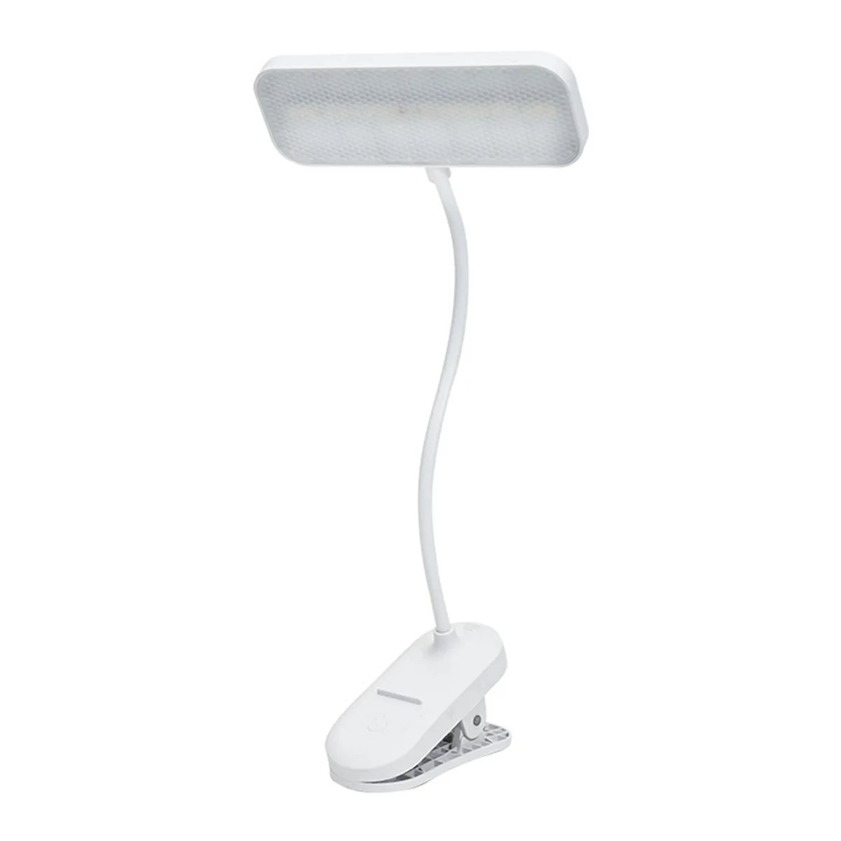 

Eye-Caring LED Book Light with Adjustable Brightness & Color Modes, USB Rechargeable Reading Lamp