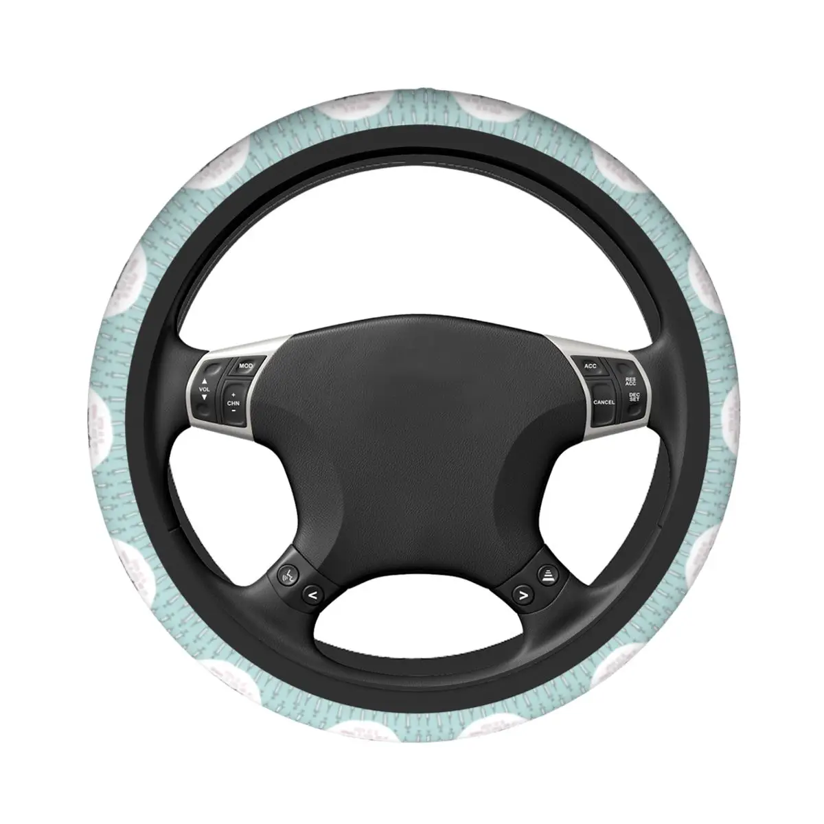 Enfermera En Apuros Car Steering Wheel Cover Nurse Steering Wheel Protective Cover Car-styling Steering-Wheel Accessories