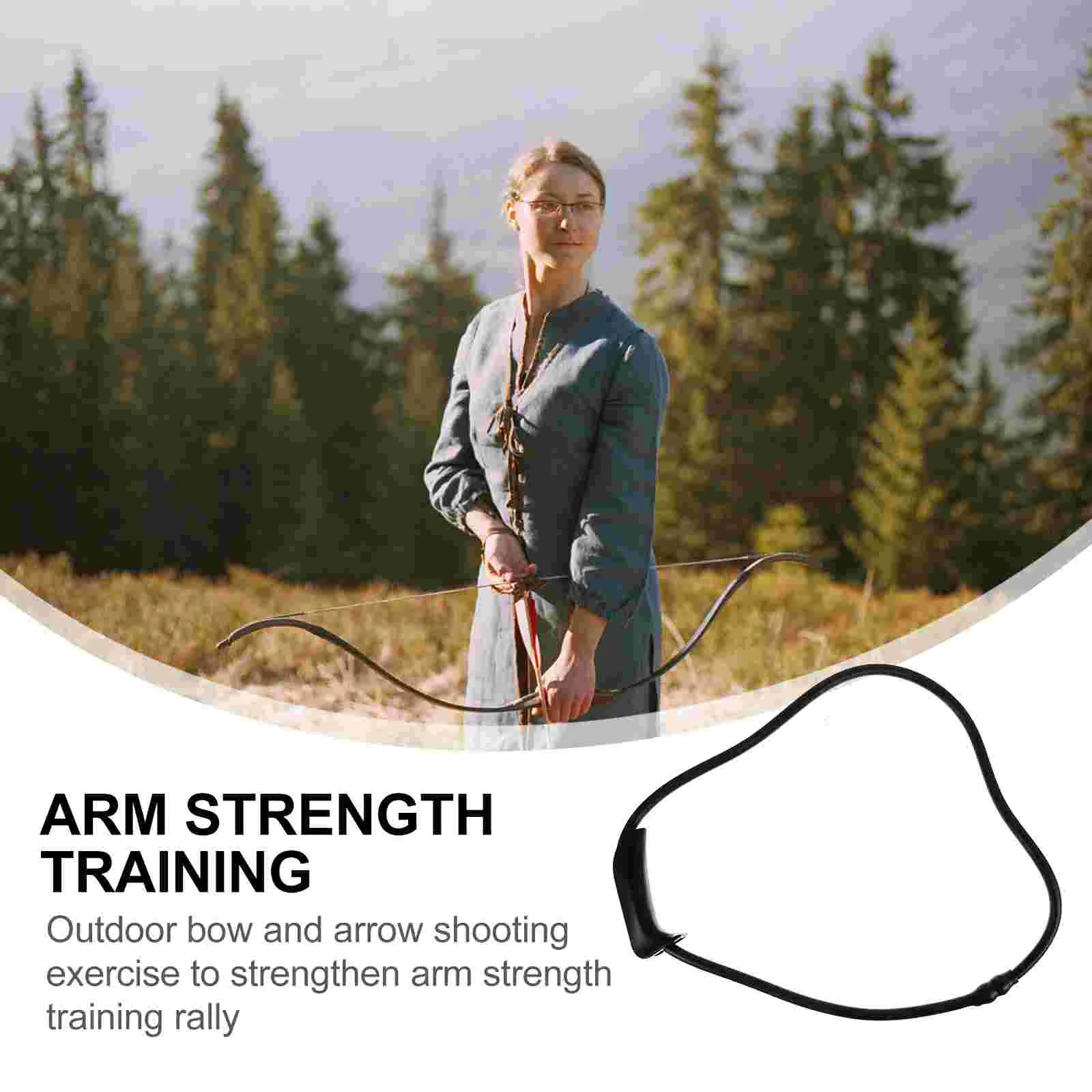 Puller Strength Training for Compound Bow Reflex Archery Band Draw Exerciser Hand Extensor Finger Resistance Workout Equipment