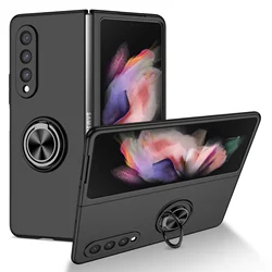 Kickstand Ring Case for Samsung Galaxy Z Fold 7 5 6 3 2 5G fold7 fold6 Fold5 Fold4 Fold 4 Fold3 Fold2 Anti-Knock Fitted Cover