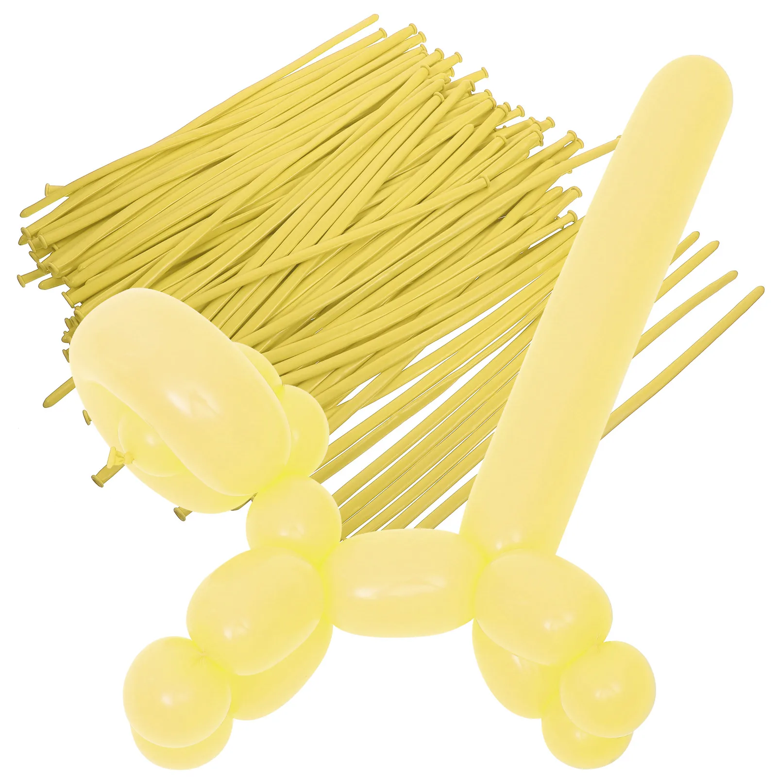 

100pcs Thick Latex Diy Twisting Balloons Party Supplies Decorative Long Balloons For Birthday Wedding Festival Children'S