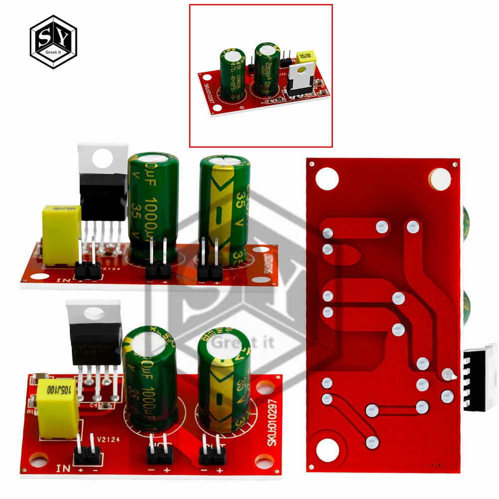 30 Вт DC12v-DC30V LM1875 плата усилителя мощности звука моно 30 Вт одиночный источник питания 12-32 В постоянного тока для Arduino