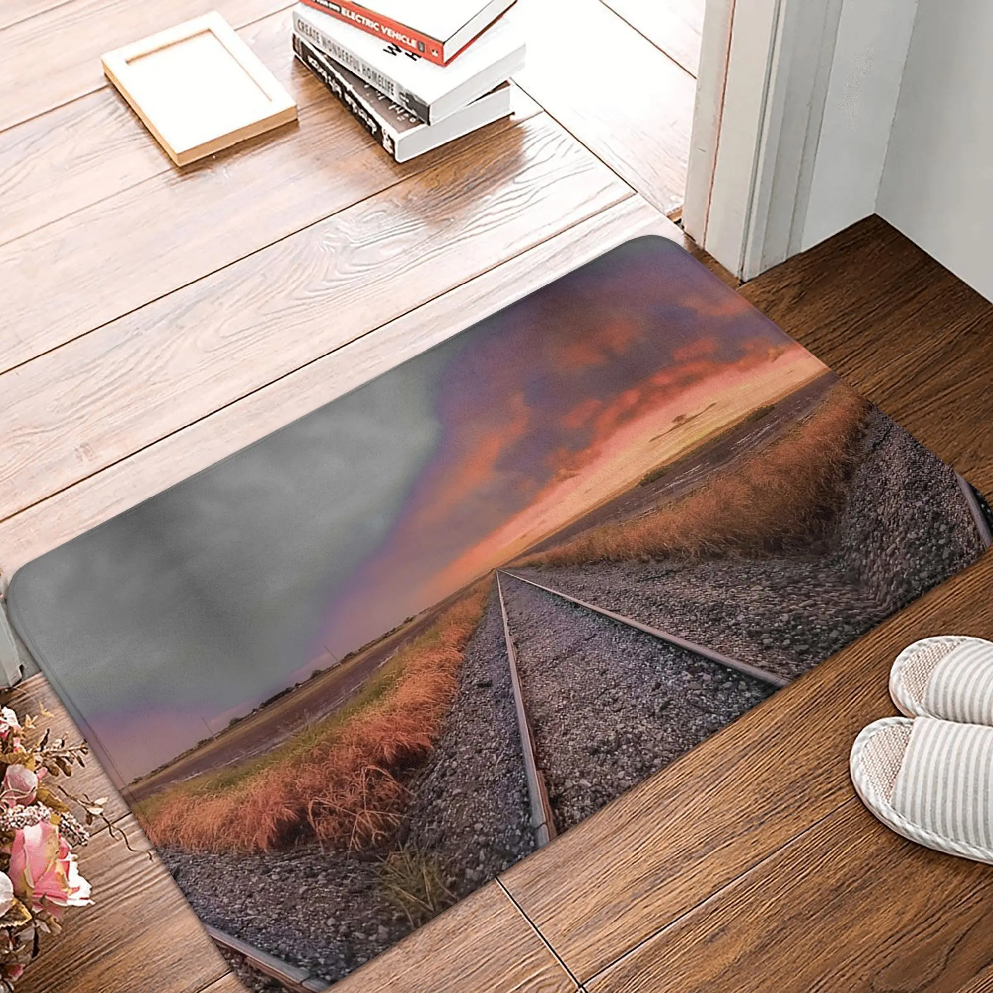 

Silken Springfield Armory bPetal Каскад Противоскользящий коврик для двери Коврик для кухни Вход Домашняя гостиная Коврики для ног