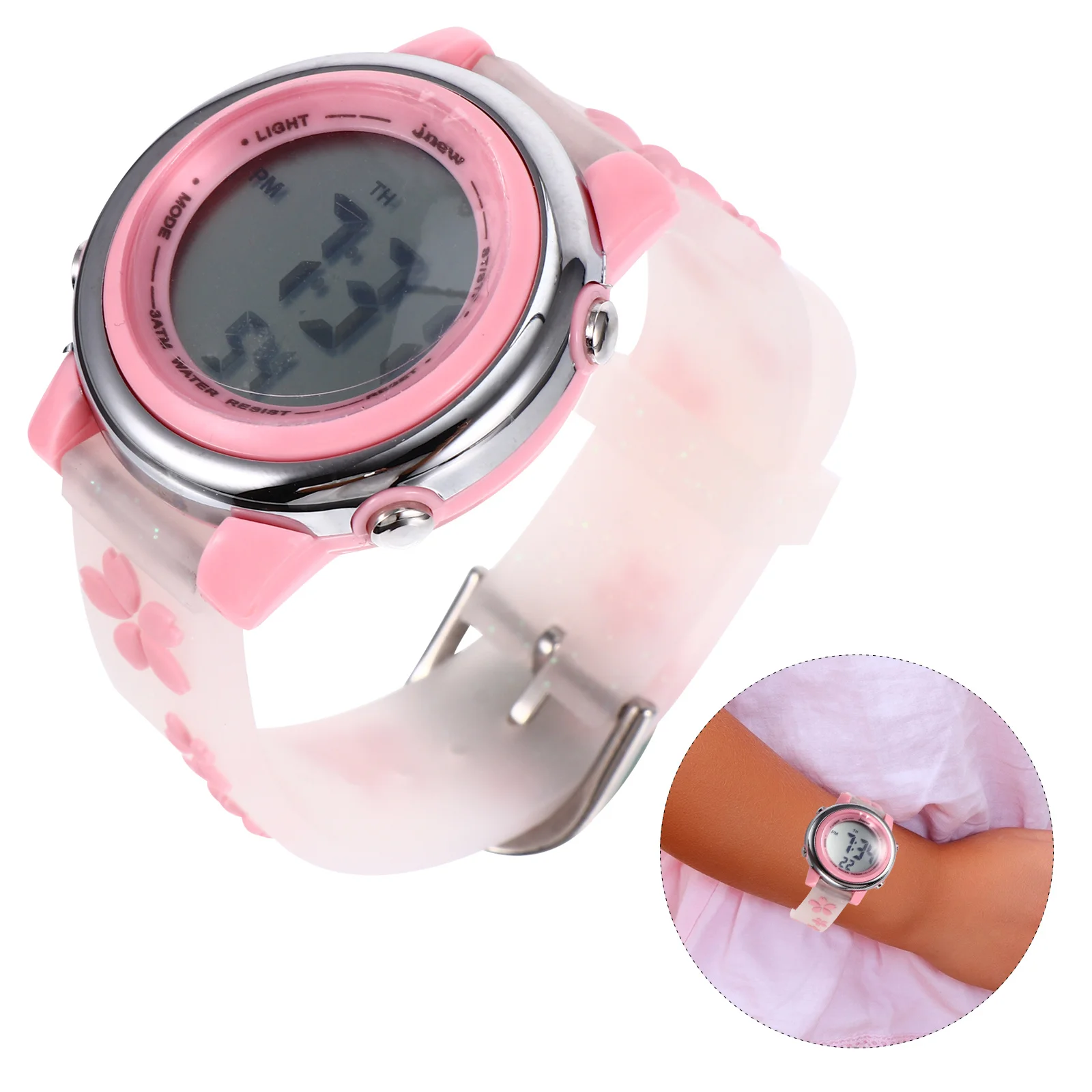 1Pcs Waterproof Watch Creative Cartoon Design Adorable Digital Watch for Outdoor School Activities Fashion Retro