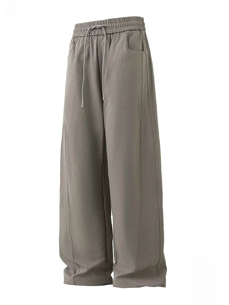 

PaulFrank Wide Leg Casual Pants Men's Spring Trend Loose All-Match Sports Knife Pants Color Large Mouth Monkey