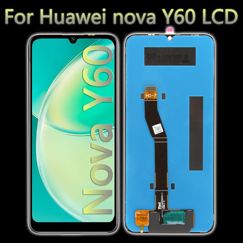 Pantalla Lcd For Huawei Nova Y60 Lcd Display For Huawei Nova Y60 Mobile Phone Lcd WKG LX9 Screen Replacement