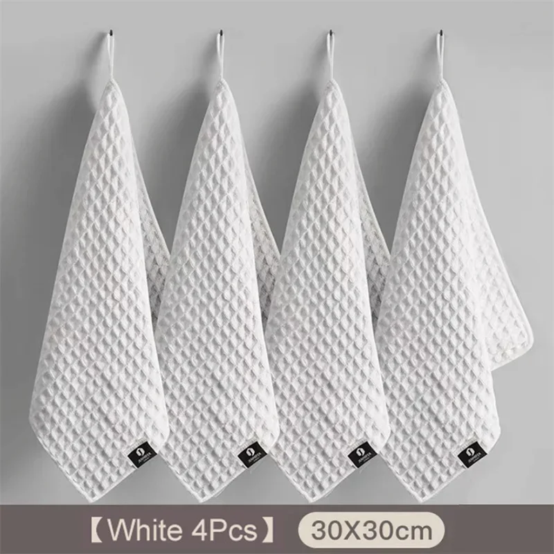 1/4Pcs Kaffee Bar Reinigung Handtücher Super Saugfähigen Mikrofaser-reinigung Tuch Handtuch Hause Barista Clean Tool Kaffee Maschine reiniger