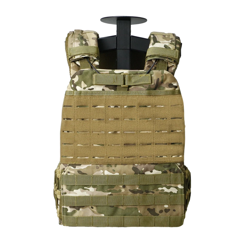 Molle Plate Carrier Vest Outdoor Tactical Vest Hunting Protective Adjustable CS Paintball Equipment Combat Vest