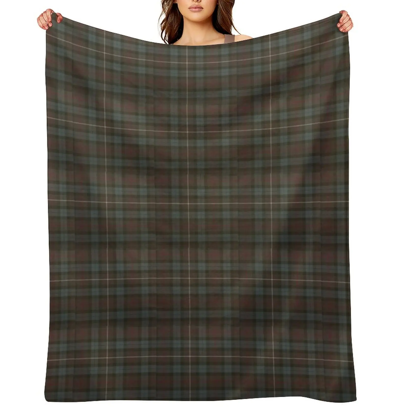 

Clan Fraser Hunting Tartan Throw Blanket For Sofa Thin Thins Stuffeds Soft Beds Blankets