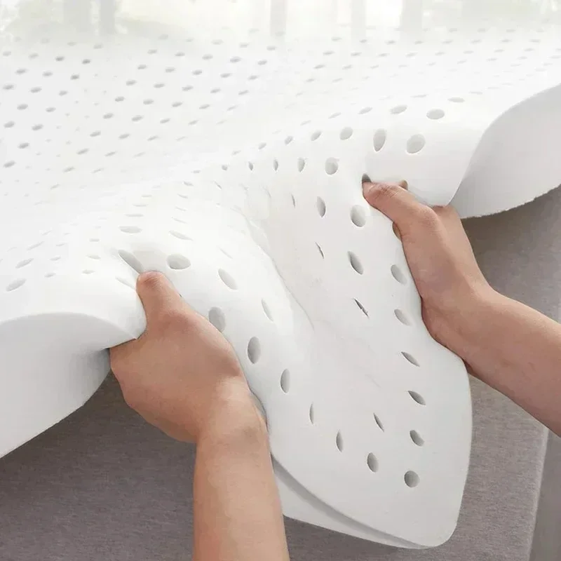 מזרנים טבעיים כפולים מלטקס לחדר שינה, תאילנדיים, עבים, גמישים, נושמים, יצירתיים, נוחים למיטה