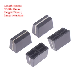 5pcs Pioneer Mixer Volume Fader Cap Straight Slide Potentiometer Push Key