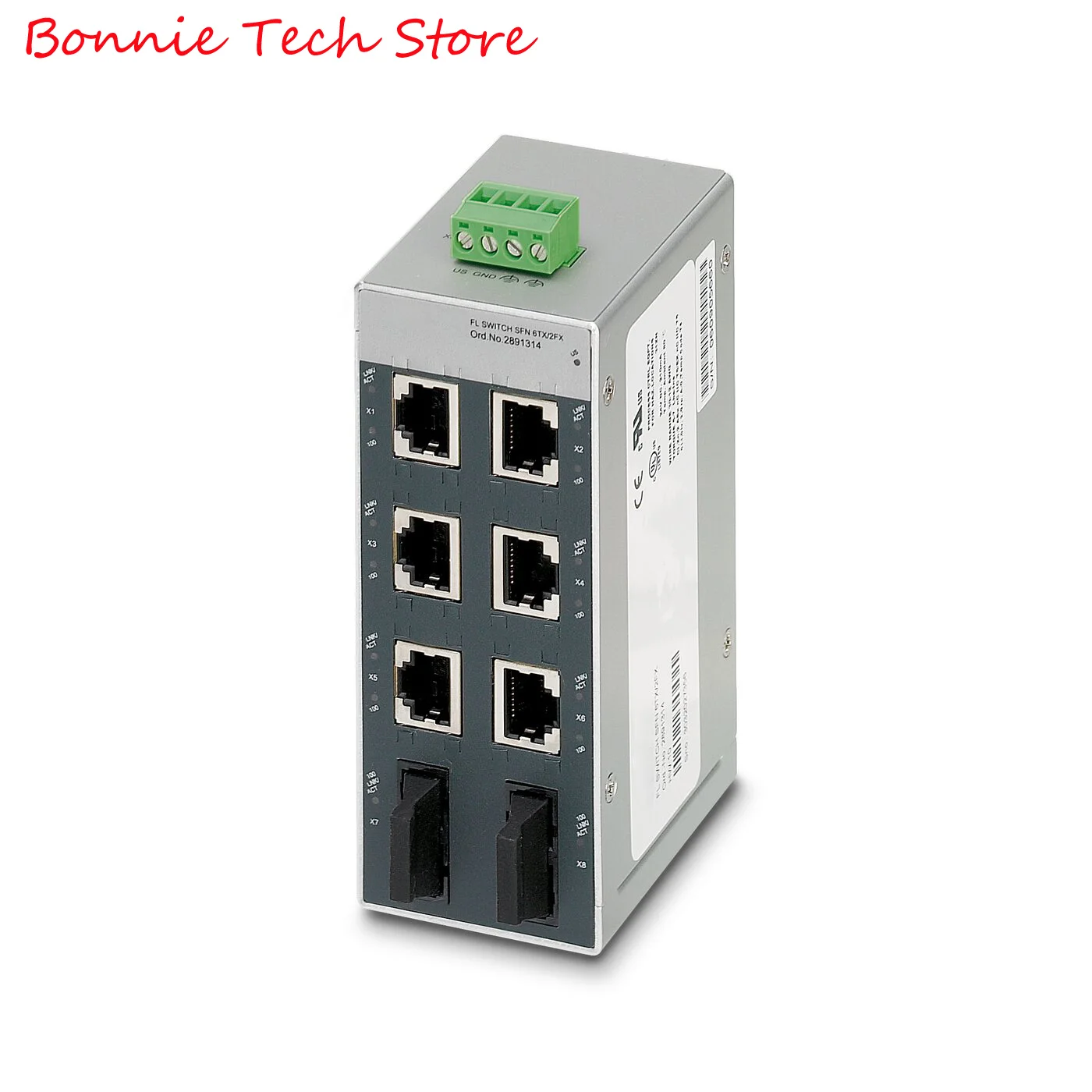 

2891314 for Phoenix Industrial Ethernet Switch - FL SWITCH SFN 6TX/2FX