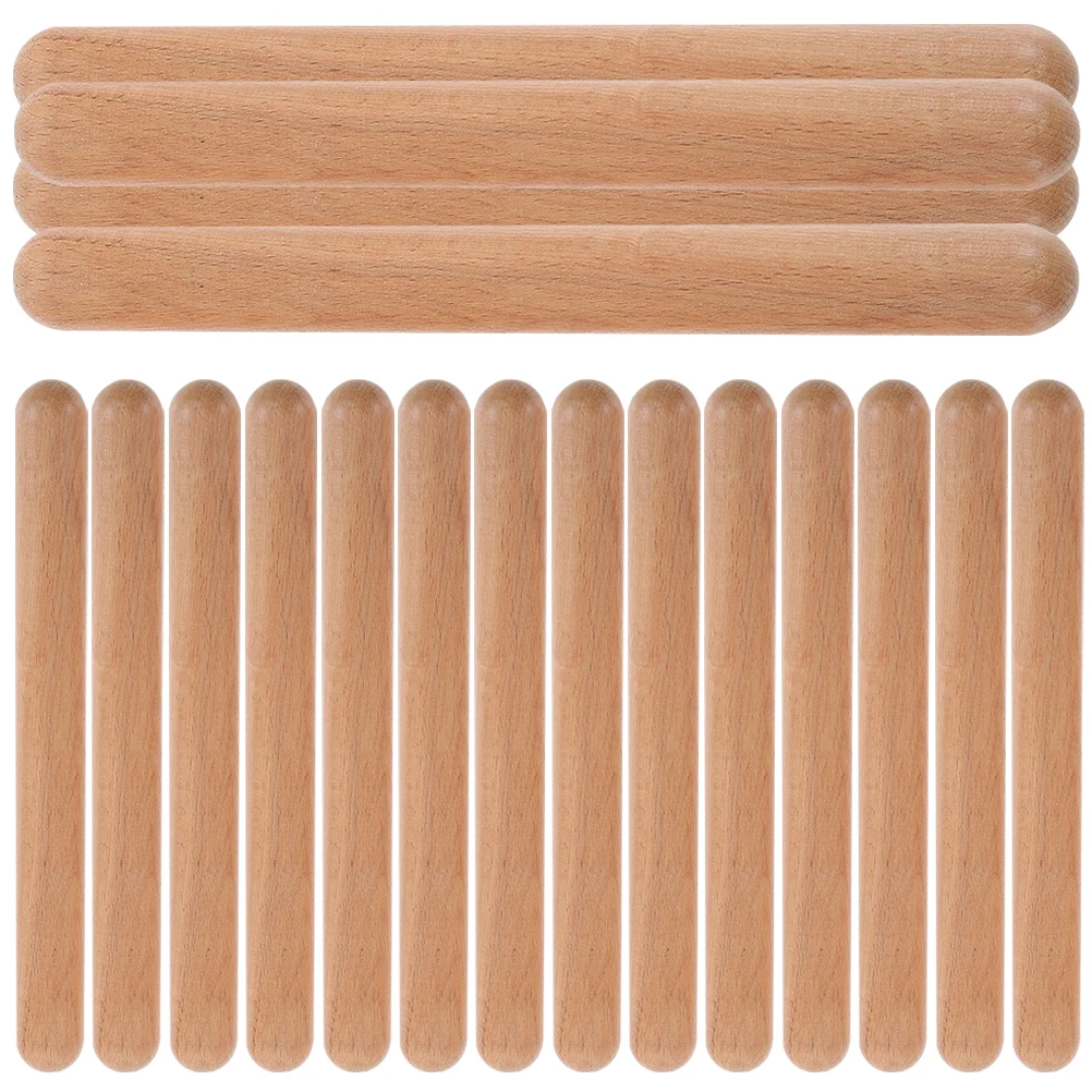 

20pcs Sticks Musical Instruments Kids Wooden Toys Percussion Sticks Educational Rhythm Beating Stick For Kids Playthings