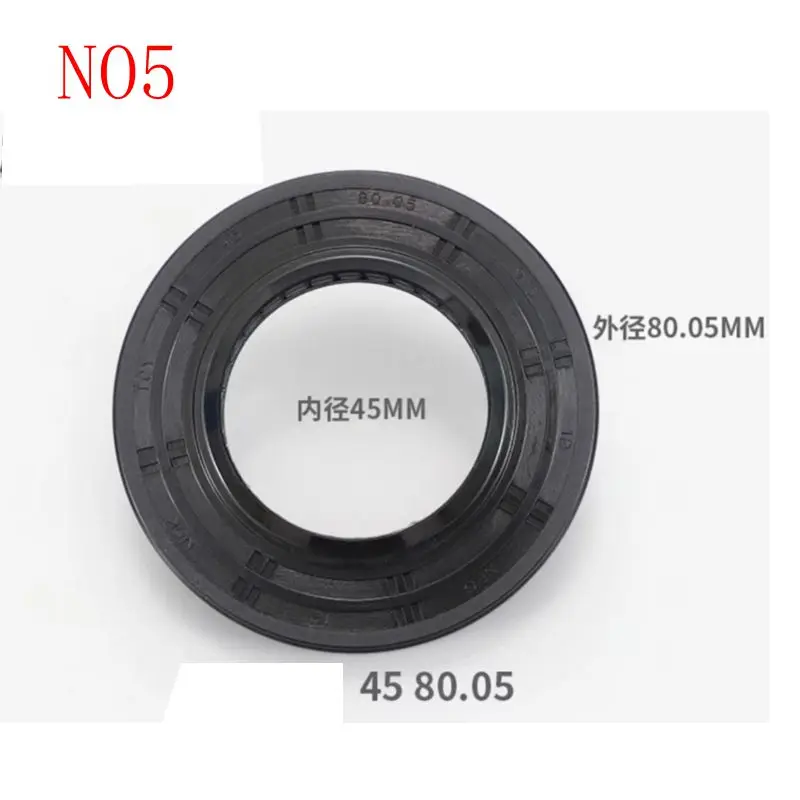 Suitable for Haier drum washing machine water seal+bearing 6206 6207 6305 6306 6307  633667 oil seal ring parts