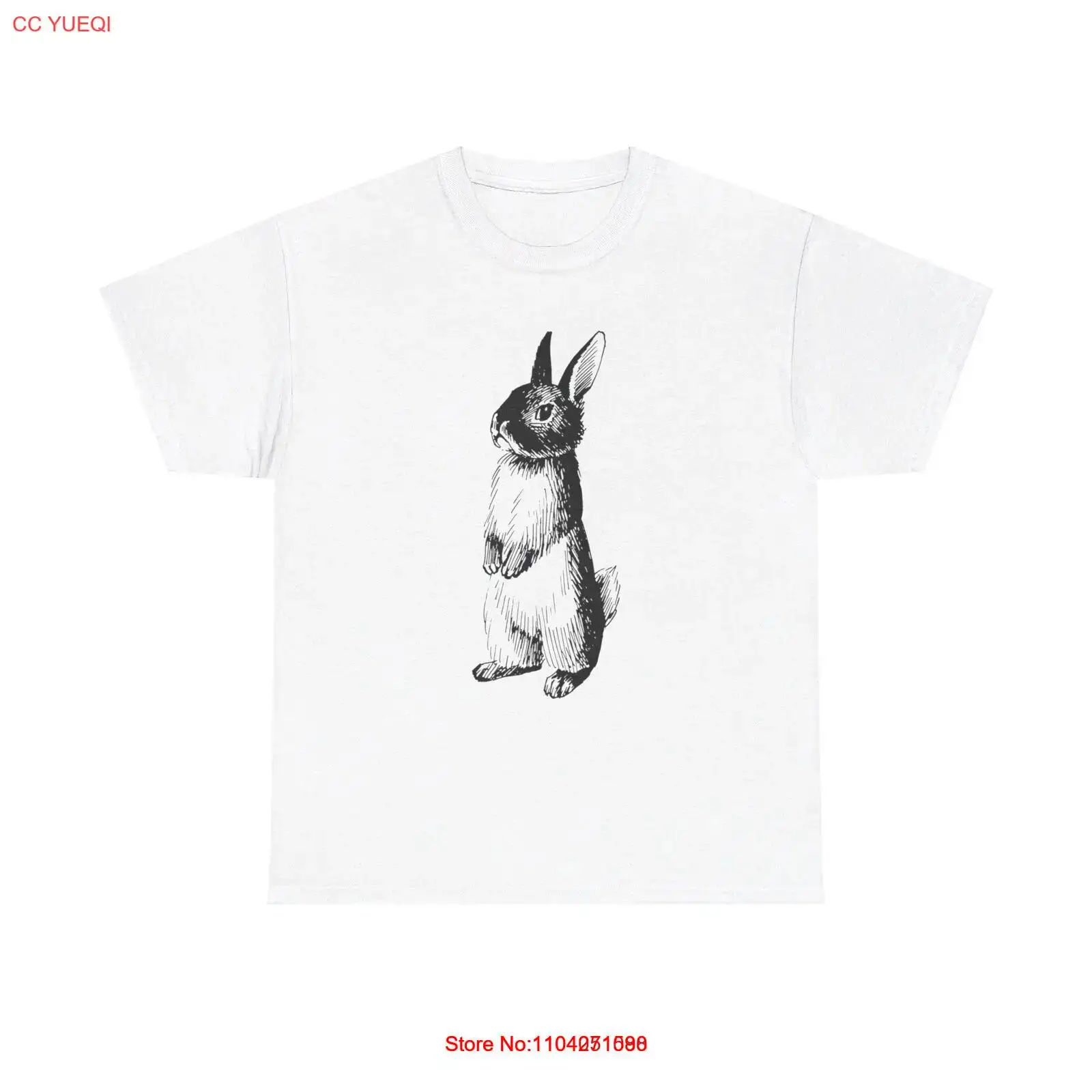 Rustic Vintage Squirrel Graphic T-Shirt - fun rabbit sketch drawing stylish zoo