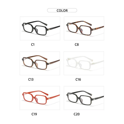 Imagen 2 del producto KANDREA, gafas de lectura cuadradas Vintage a la moda para mujer, montura pequeña de alta calidad, gafas graduadas para miopía e hipermetropía 23107