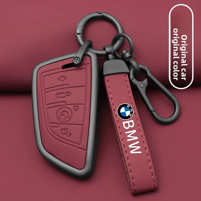 

Car Key Case Cover for BMW X1 X3 X4 X5 F15 X6 F16 G30 7 Series G11 F48 F39 520 525 f30 118i 218i 320i Car Bag