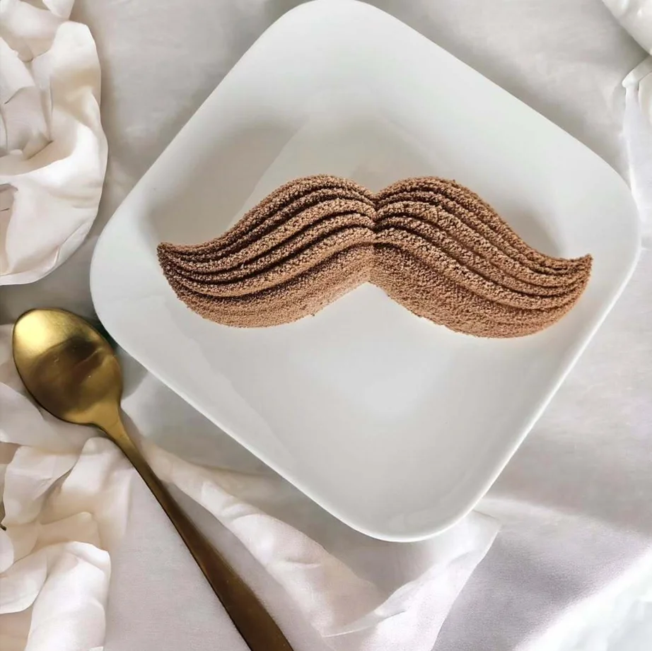 Einzelne Bart Puff Silikonform Schokolade Puff Mousse Kuchen Backform Französisch Dessert Backform