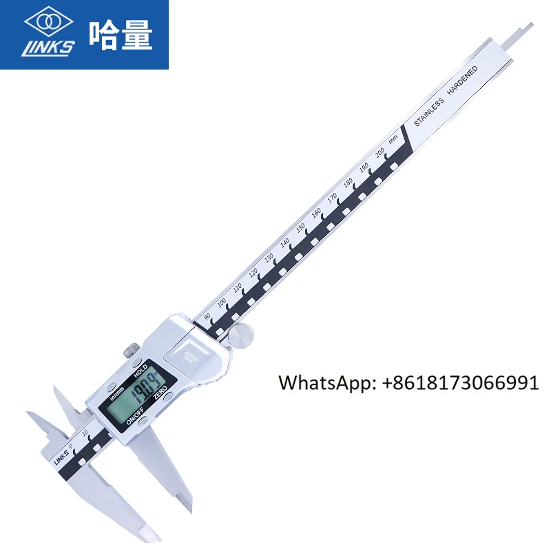 

Hanliang Electronic Digital Calipers Metal Shell Vernier Digital Calipers Industrial Calipers 0-150-200-300