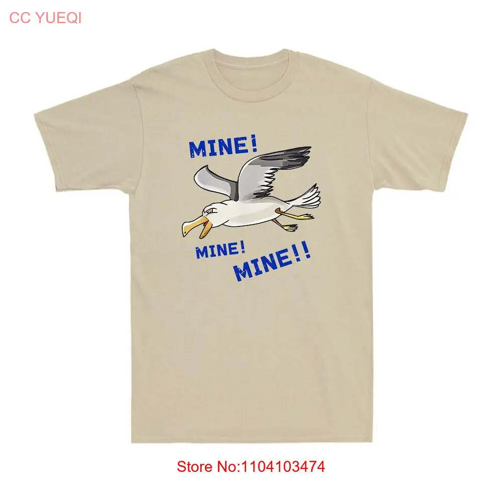 Seagull Relationship Mine Funny Seabird Graphic Vintage Novelty Men's T-Shirt