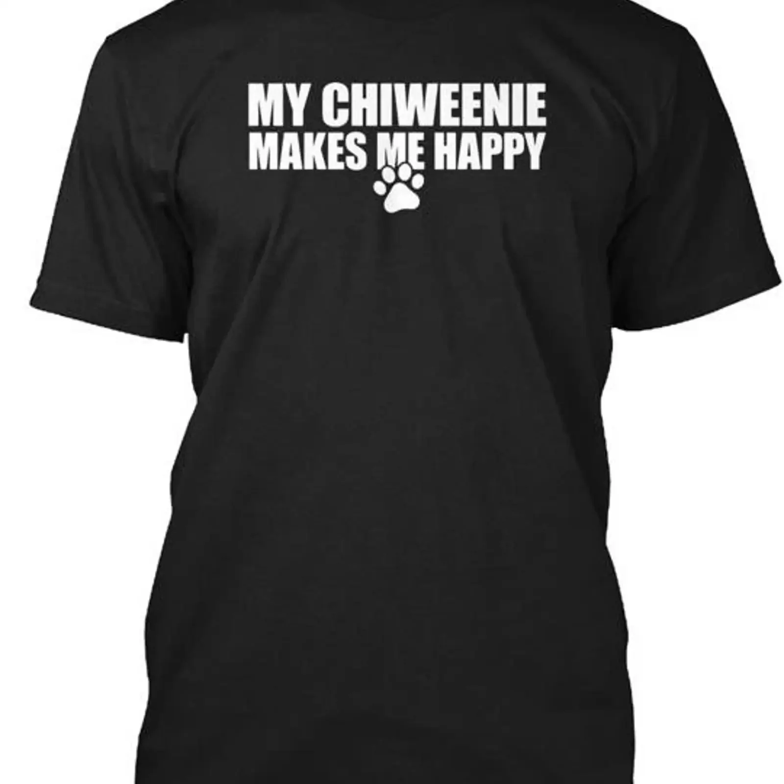 Chiweenie Chihuahua Dachshund Mix Love Dog Happy T Shirt Made in USA S to 5XL vintage Washed Unisex Comfortable Stylish