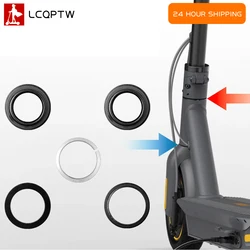 Set di cuffie con cuscinetto sterzo per scooter elettrico per Ninebot MAX G30 G30D Ciotola Cuscinetti in alluminio Anello Pezzi di ricambio in acciaio al manganese