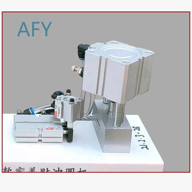 Fully Automatic Edge Banding Punching Machine for Round Sticker Patch Three in One Invisible Cover Machine for Woodworking