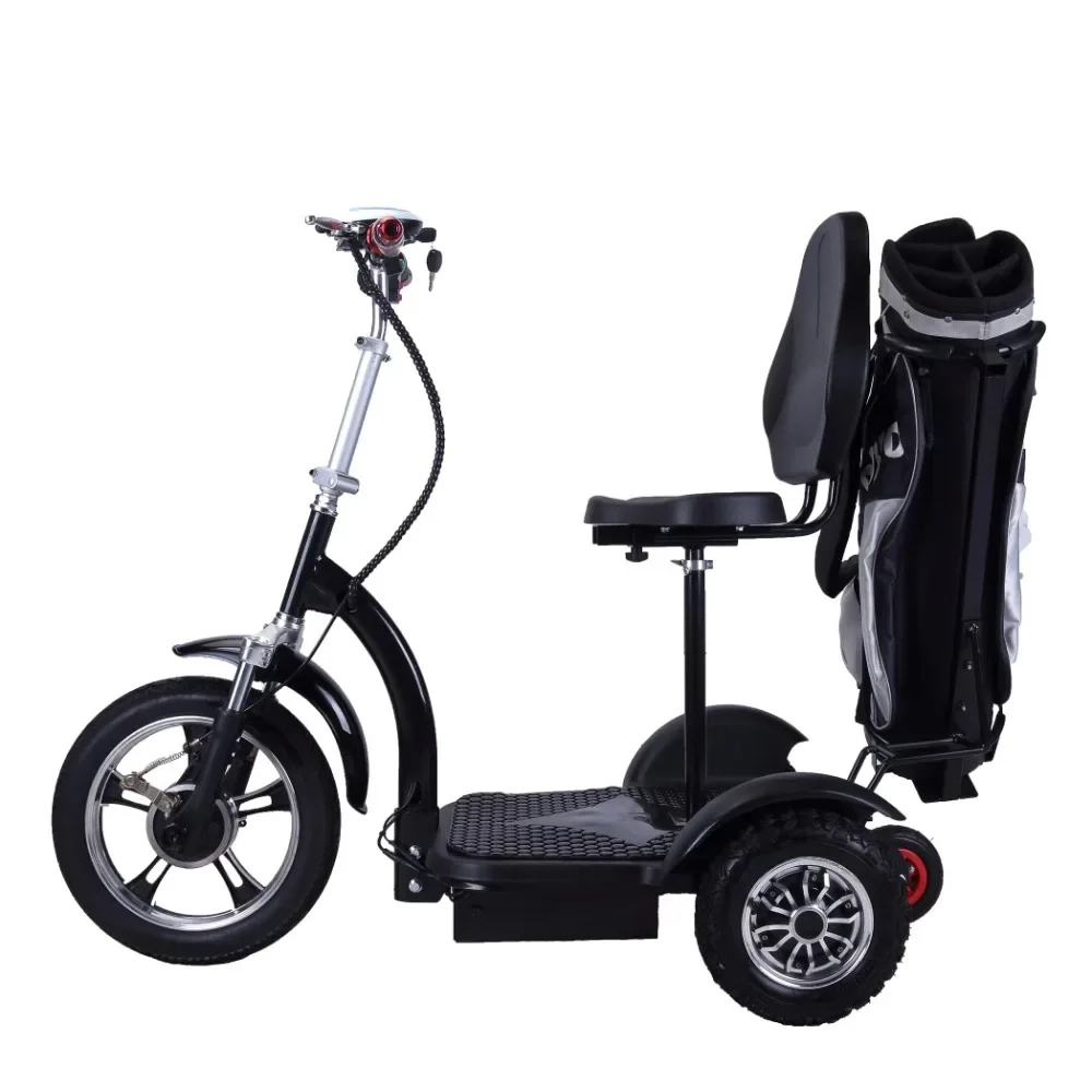 Ce Certified 500W Golf 3 Wheel Dual Motor Electric Scooter Adult Electric Motorcycle