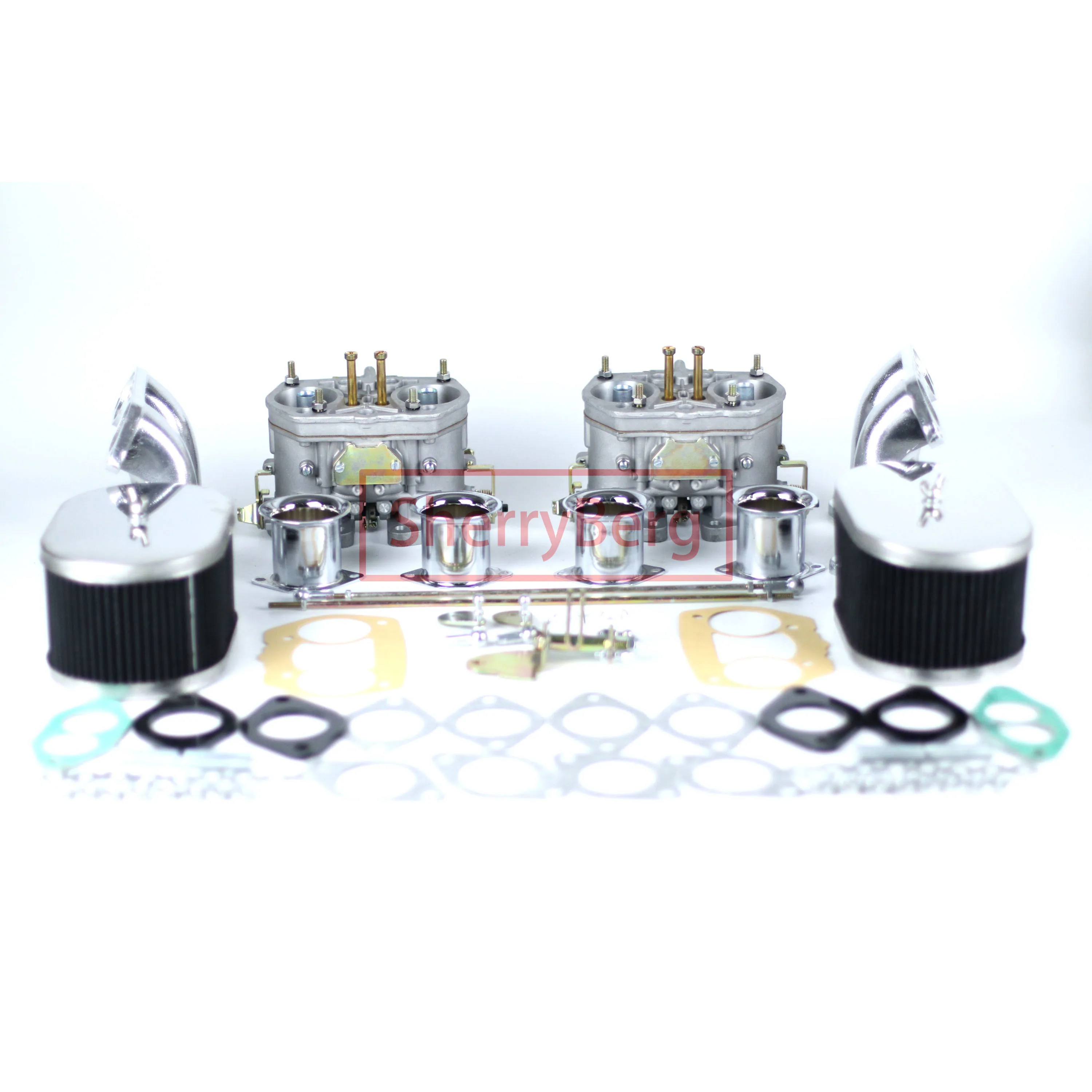 

Карбюраторы SherryBerg Carb Kit 48 мм 48IDF, сцепные воздушные фильтры Mainfold (высота 85 мм) IDF для Порше 914 Weber Dellorto T1 Тип