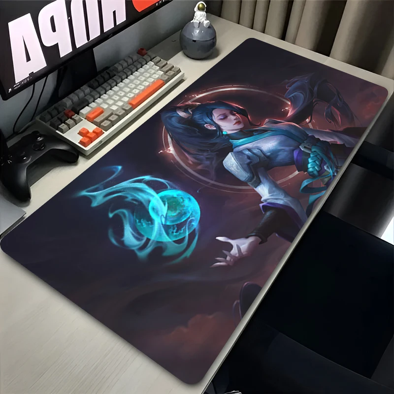 Valorant Sage Hot Game Mouse Pad Laptop Gaming Accessories Keyboard Rug XL PC Sexy Anime Girl Mousepad Large Kawaii Fox Desk Mat