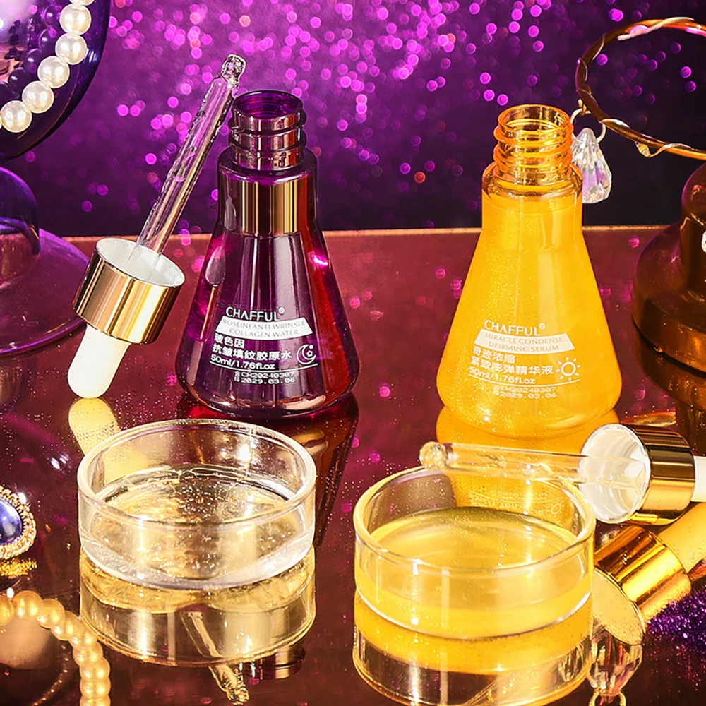 Pro-Xylane reafirmante esencia de día y noche hidratante delicado brillo reafirmante reducir las líneas finas suero facial cuidado de la piel de Corea