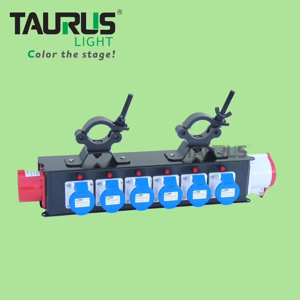 

Оборудование для распределения питания 32A 5P CEE Stage Power Distributor Блок питания