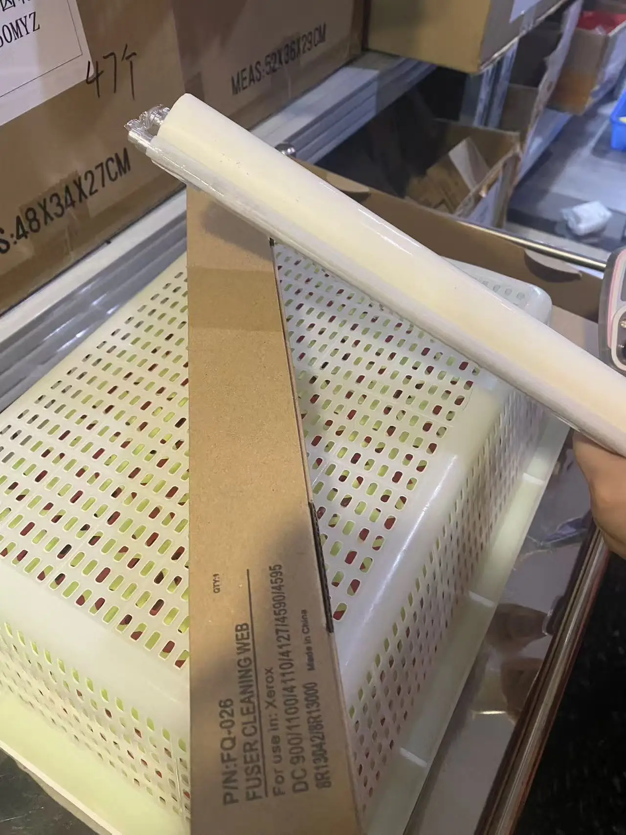 

3шт. 008r13085 008r13042 008r13000 Веб-ролик для очистки фьюзера в сборе для Xerox 4110 4112 4127 4590 4595 D95 D110 D125 D136