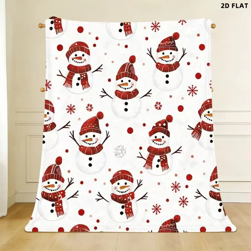 Cartoon Vintage Airplane Blanket Colorful Biplane Aircraft Print Soft Cozy Blanket for Playroom Sofa Decor