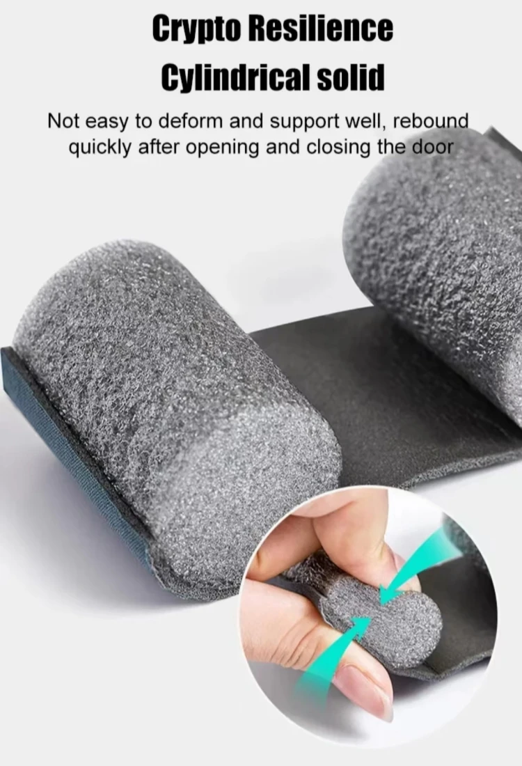 2er-Pack flexible Türdichtung, untere Dichtungsleiste, Wetterschutzleiste, Kälteschutz, Spaltstopper, dickere Dichtungsleiste 93 Men Di – Detail 15