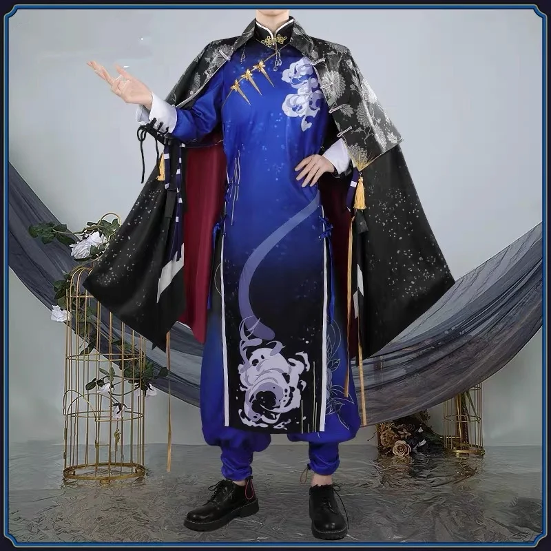 

COWOWO VTuber Xiao LiuLang Nniversary Cosplay Costume Cos Game Anime Party Uniform Hallowen Play Role Clothes Clothing